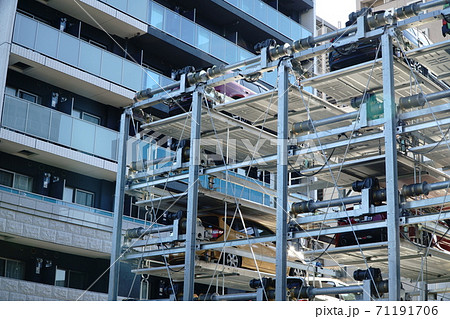 機械式駐車場 71191706