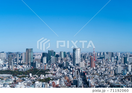 東京の街並み　ビル郡 71192060