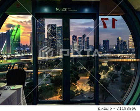 シンガポール・フライヤーズから眺める市街地 71193866