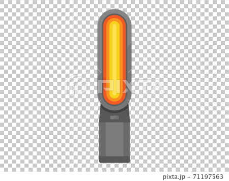 Illustration of slim fan heater Illustration of slim fan heater 71197563