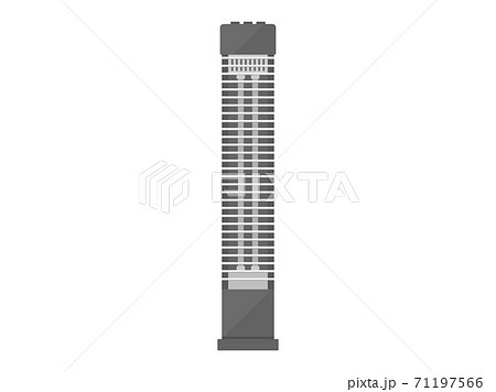 タワー型電気ストーブのイラスト 71197566