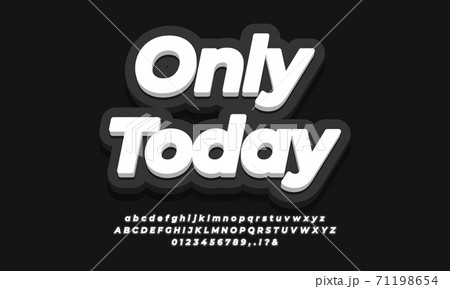 Only Today Sale discount promotion 3d dark template Only Today Sale discount promotion 3d dark template 71198654