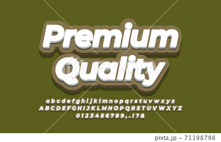 Premium Quality sale discount promotion text 3d 71198798