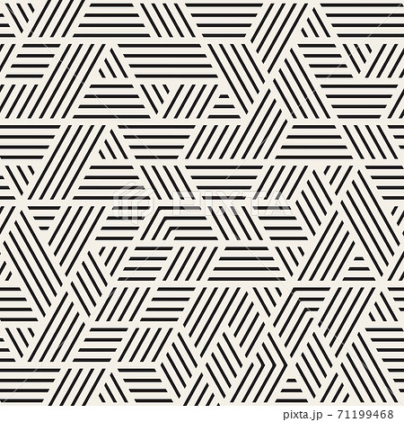 Vector seamless pattern. Modern stylish abstract texture. Repeating chaotic geometric tiles 71199468