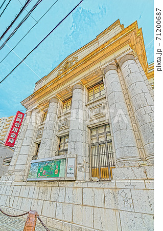 [アニメ風] 盛岡の夏 盛岡信用金庫本店(旧貯蓄銀行) 71200687