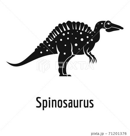 Spinosaurus icon, simple style. Spinosaurus icon, simple style. 71201376