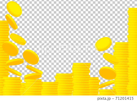 高堆硬幣和落硬幣的背景材料 71201415