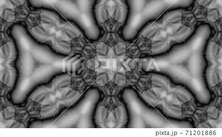 Floral texture with black and white color Floral texture with black and white color 71201886