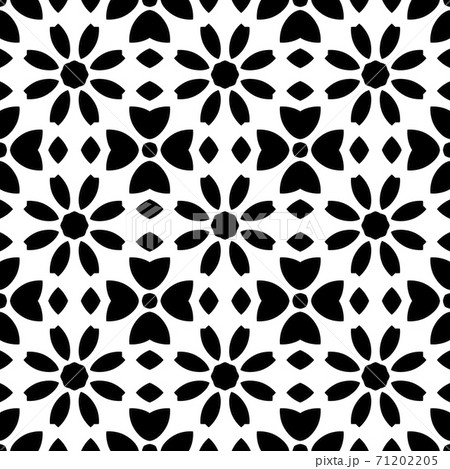 Black and white pattern with simple form, geometric texture, retro, vintage ornament Black and white pattern with simple form, geometric texture, retro, vintage ornament 71202205