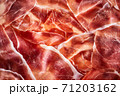 Jamon meat closeup 71203162