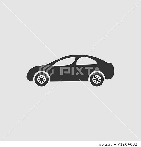 Sedan icon flat Sedan icon flat 71204082