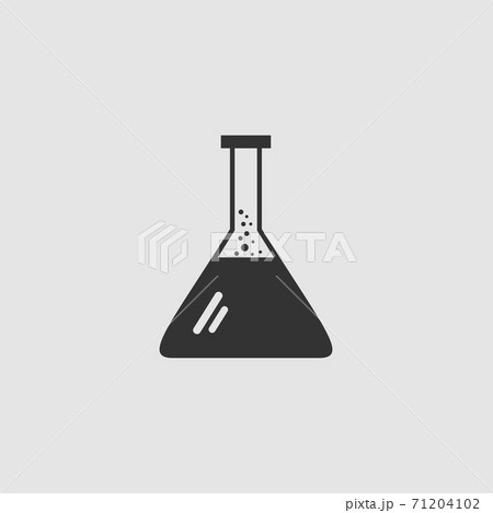 Test tube icon flat 71204102