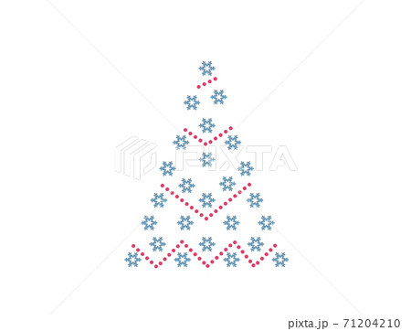 Christmas tree from snowflakes Christmas tree from snowflakes 71204210
