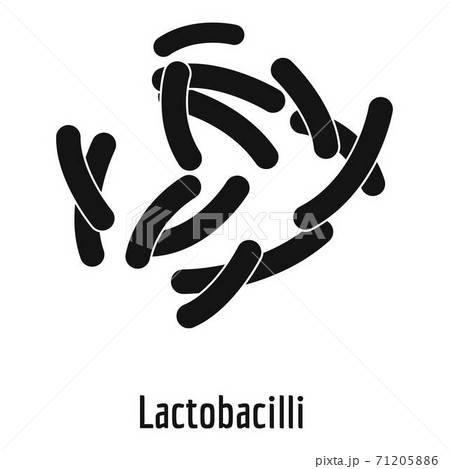 Lactobacilli icon, simple style. 71205886