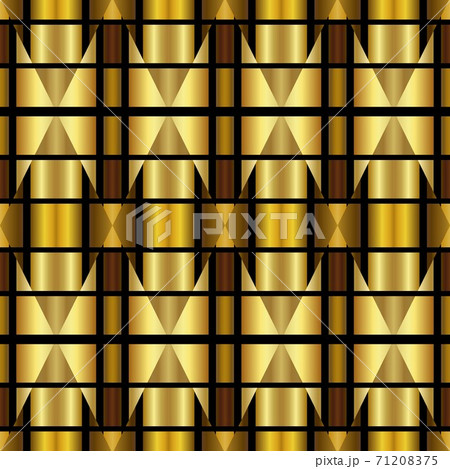 Golden luxury seamless pattern with simple geometric ornate for brand, product, gift or card background 71208375