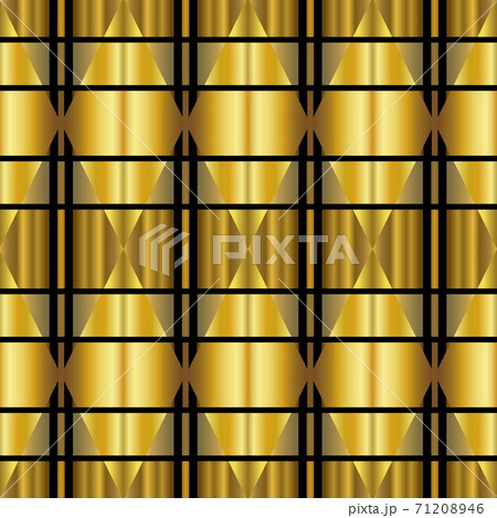 Golden luxury seamless pattern with simple geometric ornate for brand, product, gift or card background 71208946
