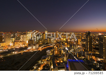 大阪夜景　2020年10月　梅田周辺 71209585