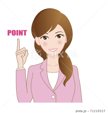 女性社員-ワンポイント 71210527