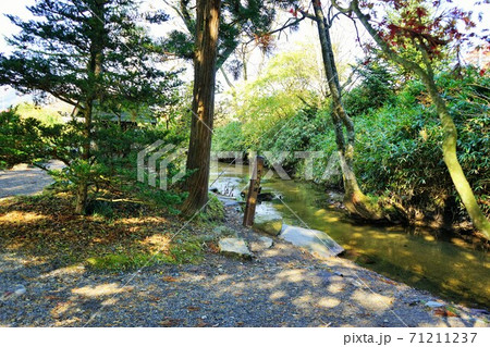 遠野の秋　かっぱ淵と常堅寺 71211237