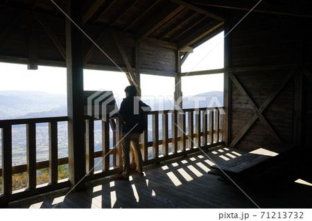 遠野の秋 高清水展望台からの風景 遠野の秋 高清水展望台からの風景 71213732