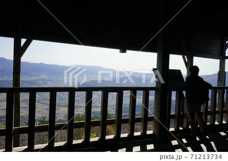遠野の秋　高清水展望台からの風景 71213734