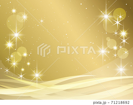 キラキラ_背景_金色_バック_広告_クリスマス_バレンタイン_ゴールドchristmas_back 71218692