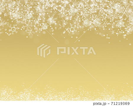 クリスマス 金色 背景のイラスト素材 [71219369] - PIXTA