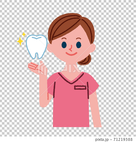 dental assistant cartoon image