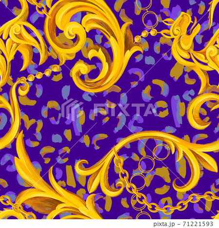 Baroque style seamless pattern Baroque style seamless pattern 71221593