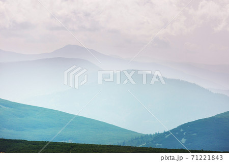 Mountains silhouette Mountains silhouette 71221843