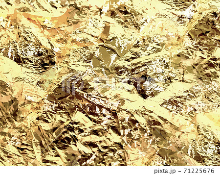Gold Paint Smear Stroke Stain Set Abstract Gold Glitter Texture