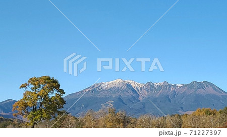 御嶽山(御岳山)の風景・信州から撮影 71227397
