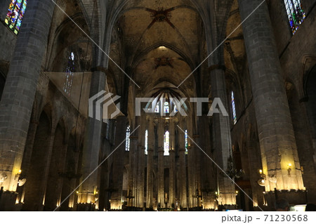 スペインの協会の大聖堂の写真素材