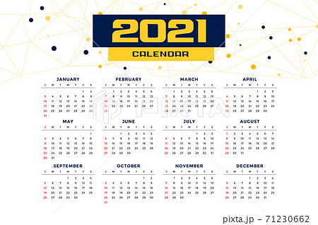 modern style 2021 new year calendar design template modern style 2021 new year calendar design template 71230662