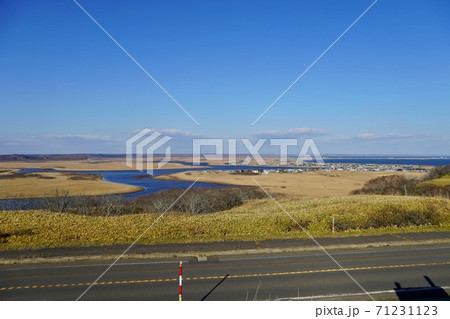 厚岸道立自然公園・琵琶瀬展望台からの眺め 71231123