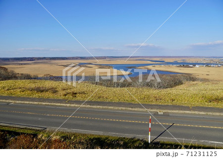 厚岸道立自然公園・琵琶瀬展望台からの眺め 71231125