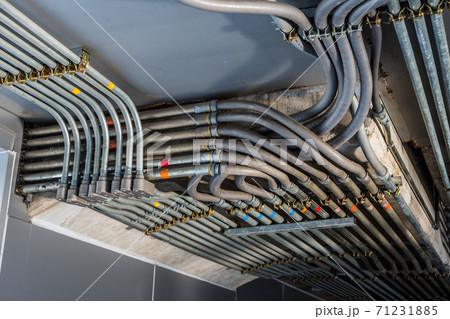 Internal wiring pipes, many symptoms, installed orderly. Internal wiring pipes, many symptoms, installed orderly. 71231885