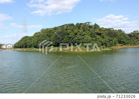 堺市御廟山古墳の写真素材