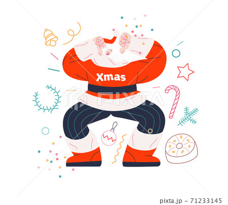 Dancing Santa - Christmas and New Year party 71233145