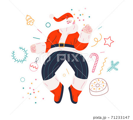 Dancing Santa - Christmas and New Year party 71233147
