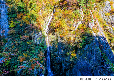紅葉の風鼻滝 紅葉の風鼻滝 71233233