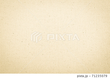 Calico fabric cloth texture background in light cream beige color Calico fabric cloth texture background in light cream beige color 71235079