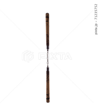 nunchuks on white background 71235752