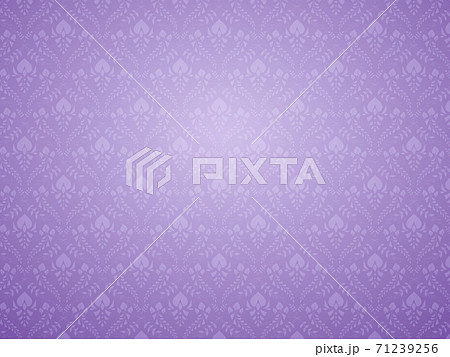 藤の花のパターン 和風なアラベスク イラスト素材のイラスト素材