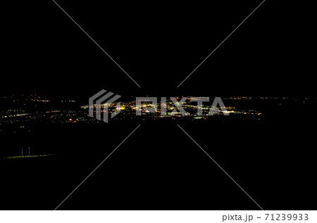 大山から見える米子市の夜景 … 鳥取県 米子市 71239933