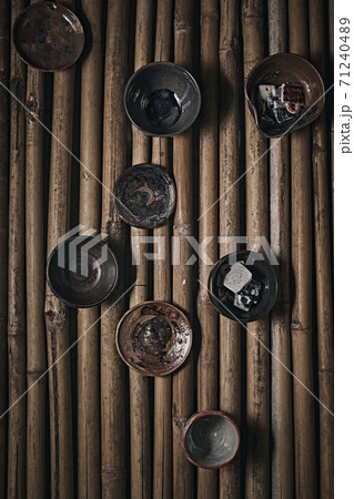 Different handmade ceramic 71240489