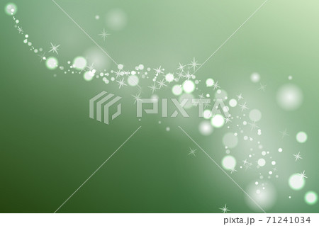 Glowing Particles in green background. 71241034