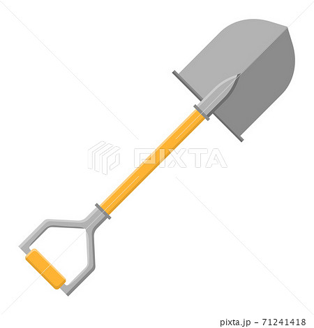 Cartoon shovel icon isolated on white background. Garden spade. Gardening tool. Vector illustration in cartoon style for your design. Cartoon shovel icon isolated on white background. Garden spade. Gardening tool. Vector illustration in cartoon style for your design. 71241418