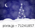 Christmas background with Christmas tree 71241857
