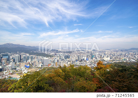 南山 ソウル 都市 71245565